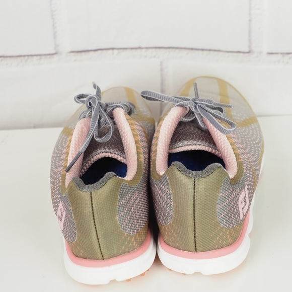 Footjoy Sz 7 Pink Golf emPOWER Spikeless Shoe - Picture 5 of 13